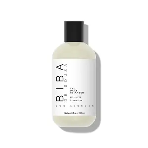 The Daily Cleanser - Gentle SLS-Free AHA/BHA Exfoliating Cleanser, Illuminates, Gentle Scrub with Jojoba beads, Daily Facial Cleanser
