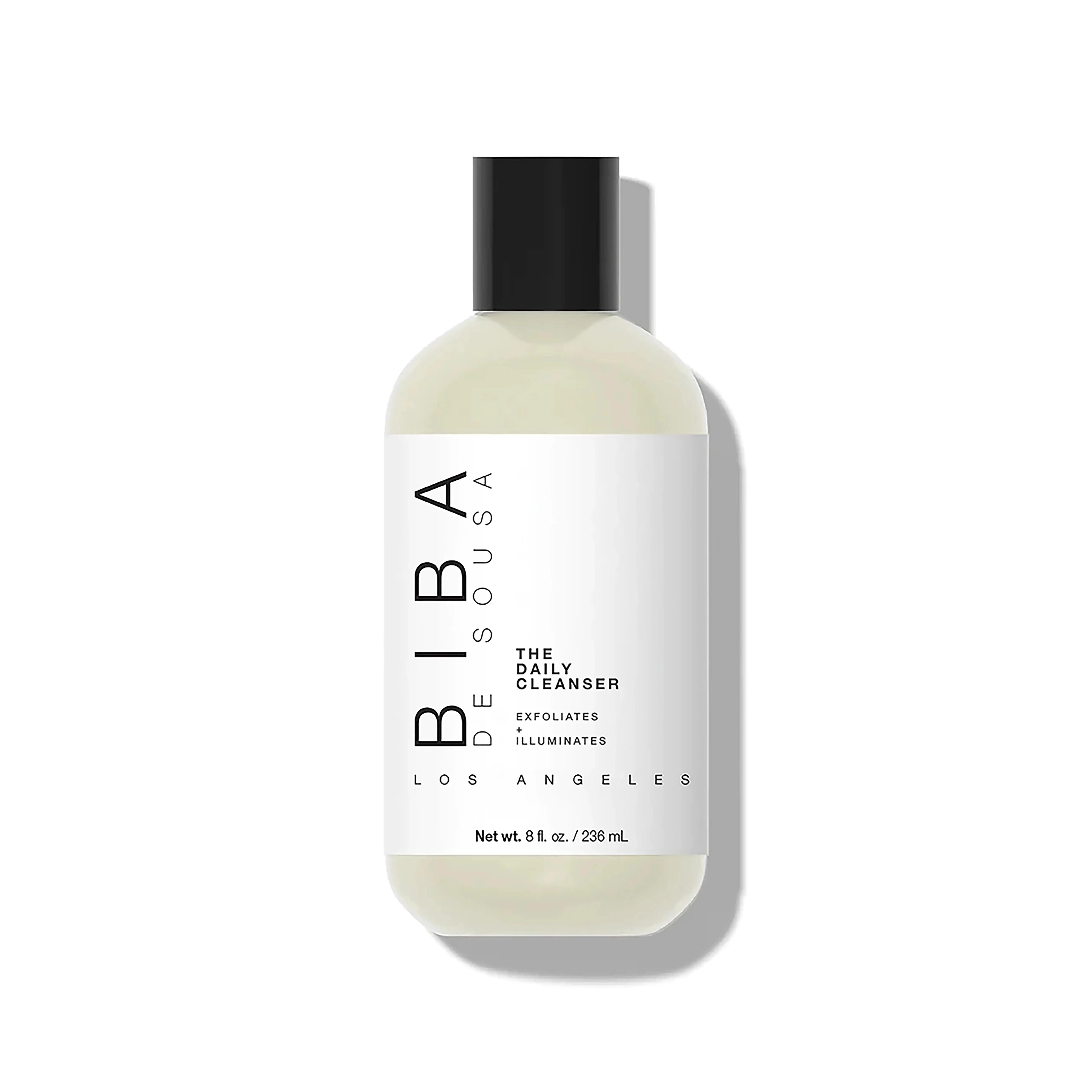 The Daily Cleanser - Gentle SLS-Free AHA/BHA Exfoliating Cleanser, Illuminates, Gentle Scrub with Jojoba beads, Daily Facial Cleanser