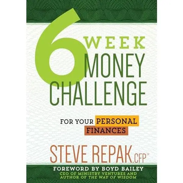 Used Book - 6 Week Money Challenge: 6-Week Program for Personal Finances with Biblical Principles, Financial Challenges Support for Group or Individual Use by Steve Repak (Hardcover, English), Broadstreet Publishing, Hard Cover