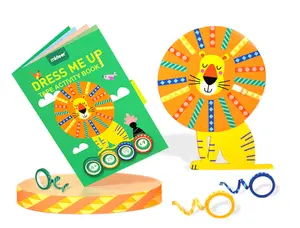 Tape Art Fine Motor Skills Travel Activity Book