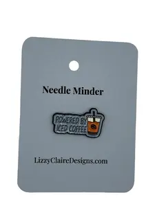 Powered By Iced Coffee Needle Minder