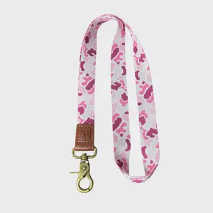 Local Boy Pink Localflage Long Lanyard