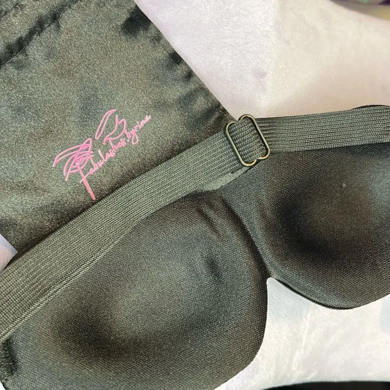 3D Lash Sleep Mask - Product with Embroidered Logo and Adjustable Strap Design