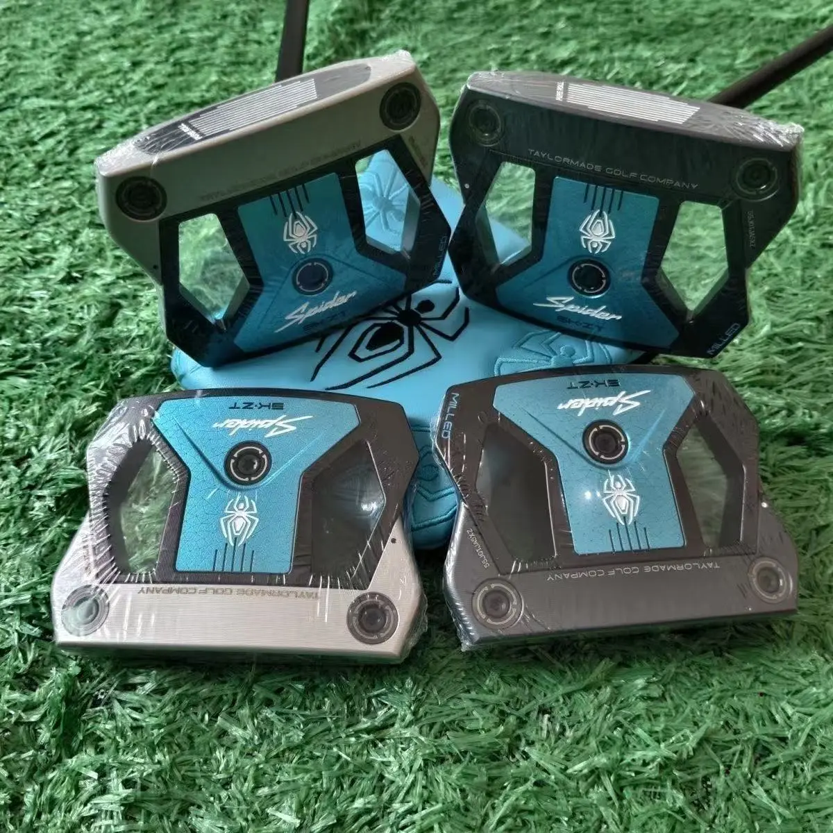 Spider ZT Zero Torque Golf Putter, High Stability Mallet Head, Milled Alignment System, Forgiving Putter for Straighter Putts & Better Accuracy