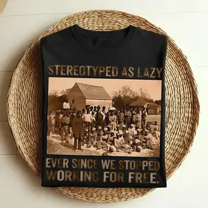 Stereotyped as Lazy Black History Month Shirt,Black History African American Tee,African Black Pride