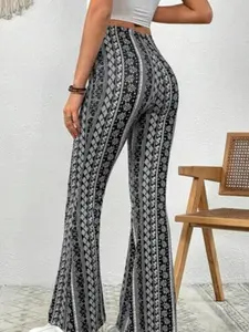 Slim Fit Knitted Flared Summer Beach Women Hippie Pants