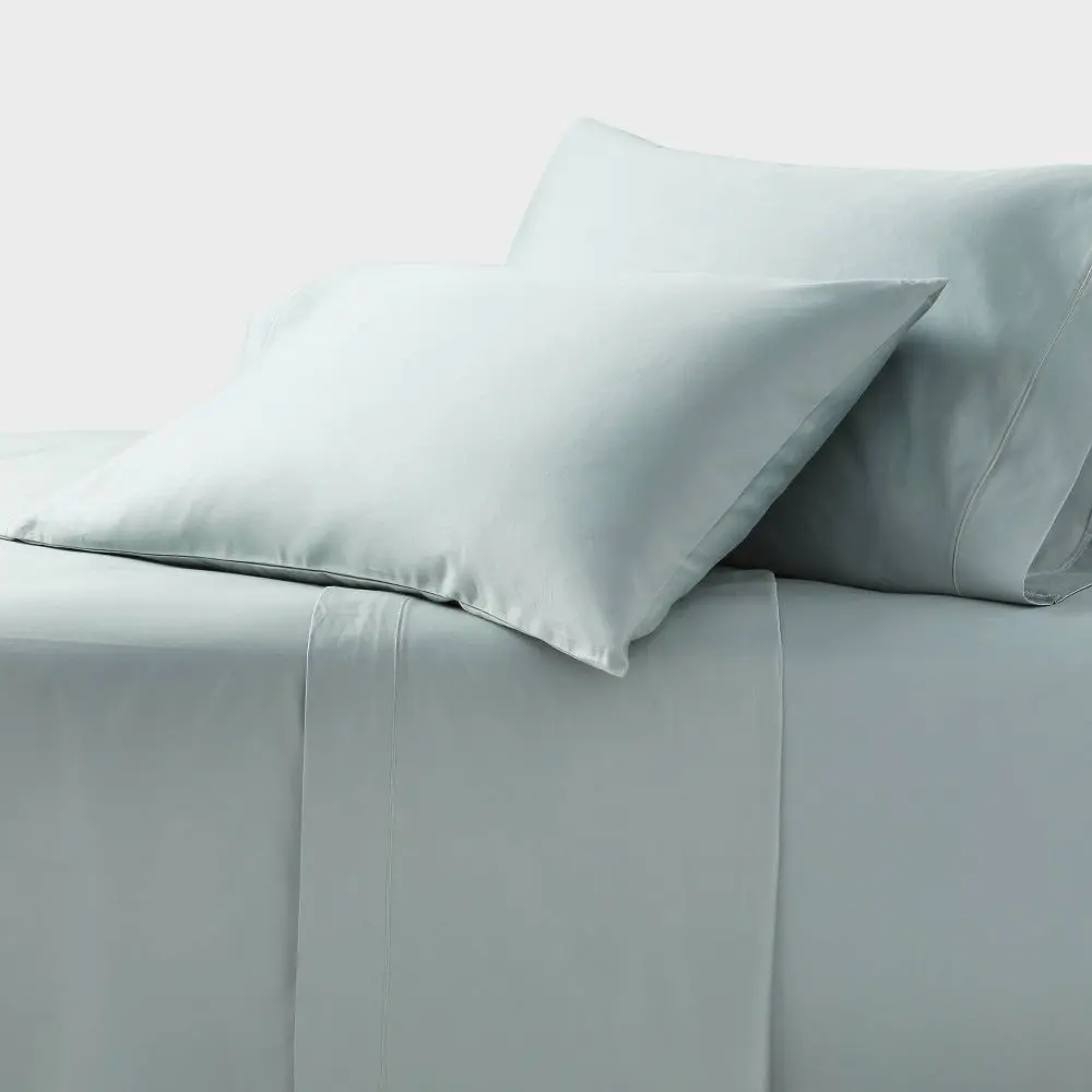 Full 800 Thread Count 4pc Hotel Collection Sheet Set Single Baratta Light Teal Green - Threshold