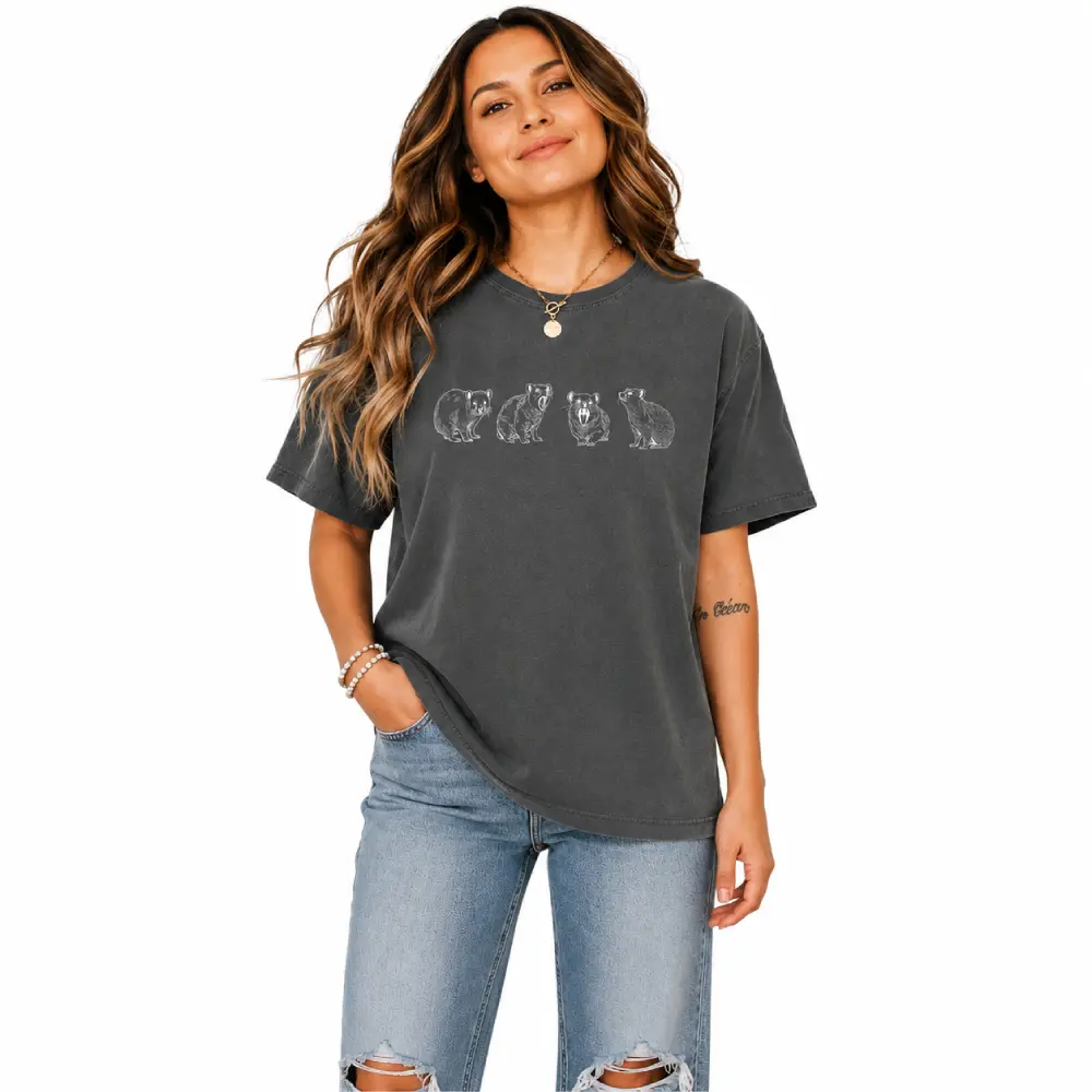 Vintage Hyrax Shirt Rock Hyrax Graphic Tee Hyrax Lover Gift Animal Lover Unisex T-Shirt