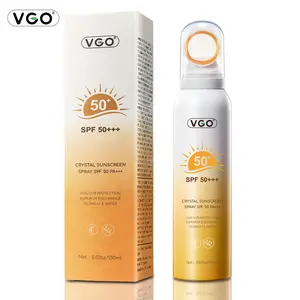 VGO Waterproof and Sweatproof Sunscreen Spray, High - power SPF 50 PA+++, Crystal Texture, Fine Mist | #WaterproofSunProtection #HighPowerSpray #CrystalTextureSunscreen