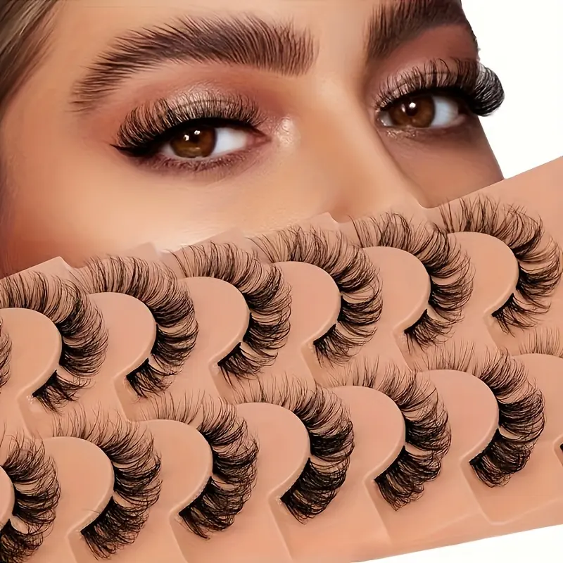 Natural Cluster Lashes, Fluffy Lash Clusters, Volume Lash Clusters, Wispy Individual Lashes Strips False Eyelashes, DIY Lash Extensions Multipack, Volumized False Eyelashes, Makeup