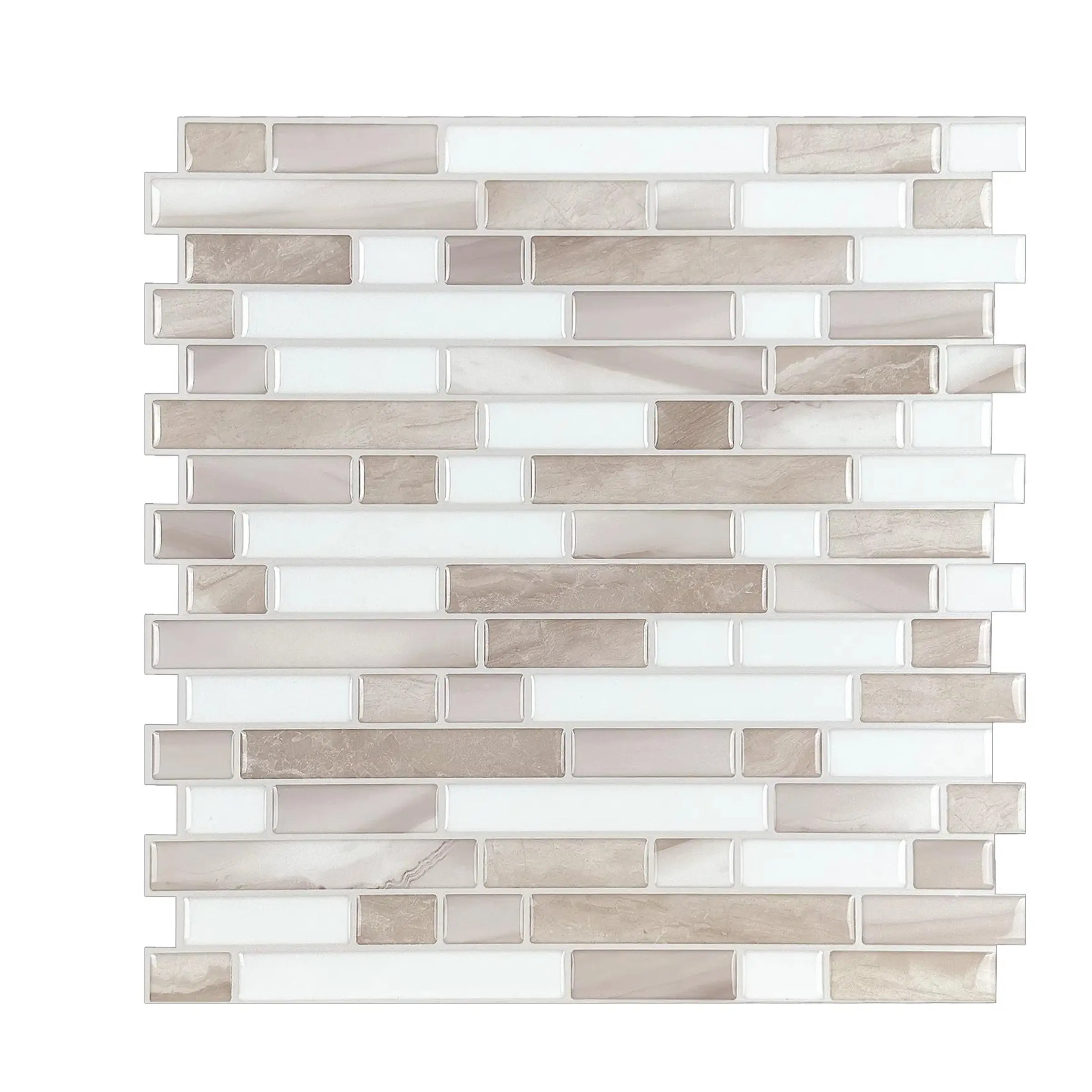 Thickened Self-adhesive Tile Backer Board, Easy to Install Tile Backer Board, Wall Decoration Supplies for Kitchen & Bathroom