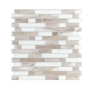 Thickened Self-adhesive Tile Backer Board, Easy to Install Tile Backer Board, Wall Decoration Supplies for Kitchen & Bathroom