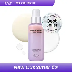 BIOHEAL BOH Probioderm 3D Lifting Cream Mist 3.38 fl oz | Korean Face Mist with Cream-Like Hydration for Instant Glow, Firm-Looking Skin & On-the-Go Refresh