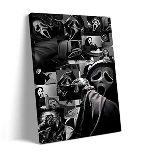 Movie Poster Scream Ghostface Posters Movie room decor aesthetic