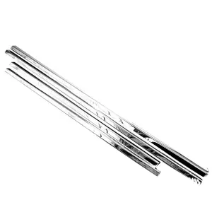 304 Polished Stainless Steel Tape-On Window Molding Sill Overlay Deco Compatible With 2004-2015 Armada