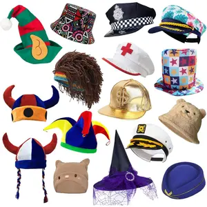 12 Assorted Funny Hats Dress Up Costume Hats Crazy Party Hat Photo Booth Props Hatss for Teen Adult