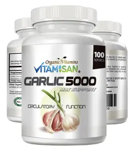 1 Pack Garlic 5000 softgels capsules Arterial support