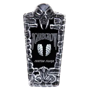 Scarecrow Chrome Spiral Deluxe Custom Fit Fangs