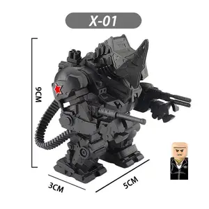 Movie Series Rhino Mini Action Figures Bricks Assembly Building Blocks Toys for Children X01 popular