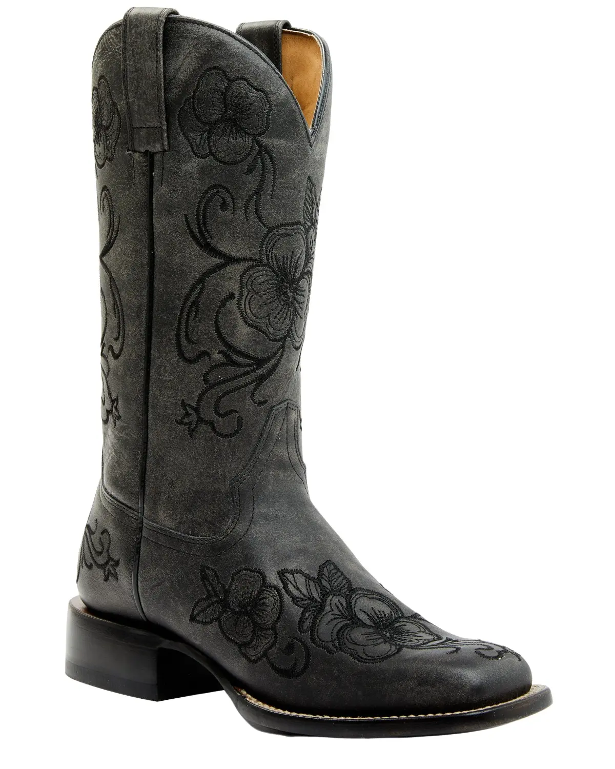 Shyanne Women's Women'S Lasy Western Boot Broad Square Toe - Bswfa22l7