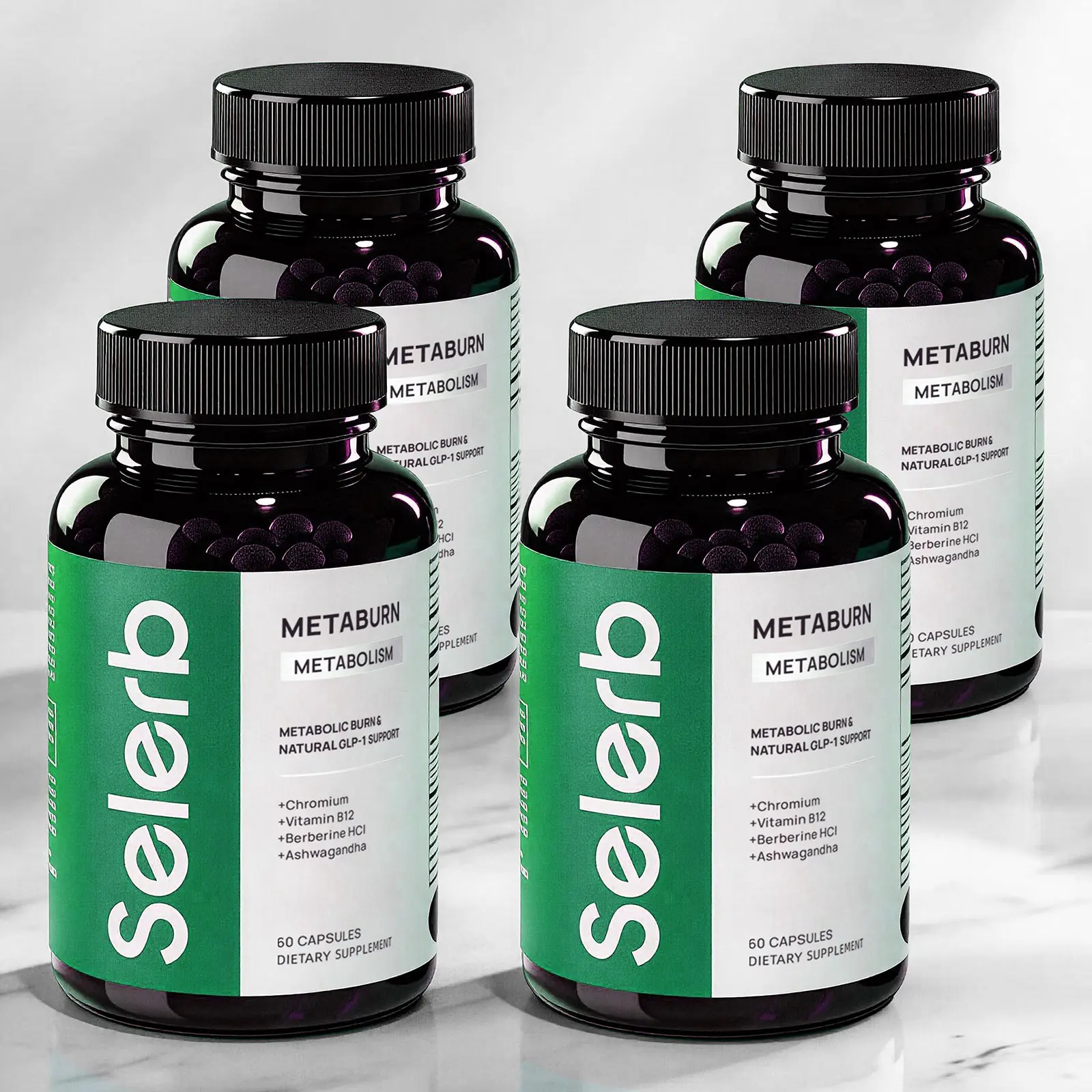 4 Bottles -(120 Servings)