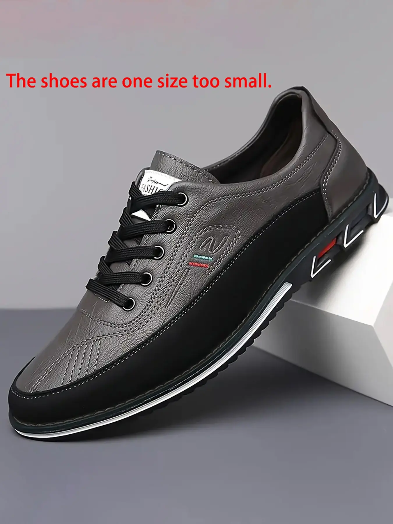 Men's Business Casual Shoes, Sneaker, Casual Sneaker Trainer, Walking Shoes, Casual Walking Trainers, PU Leather Stripes Design, Narrow Fit Less Than Ankle Height, All Season Wear, Comfortable PVC Sole, Casual Athletic Footwear