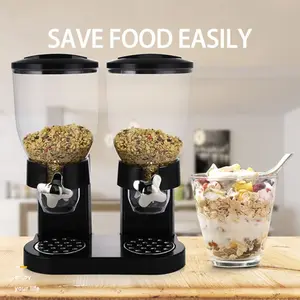 Food Storage Container & Cereal Dispenser – Grain, Nut, Candy & Dry Food Storage Jar for Kitchen Modern Kitchen Gadgets