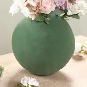 Green DIY Flower Arrangements Craft Foam Ball, Smooth Floral Foam Ball 12"