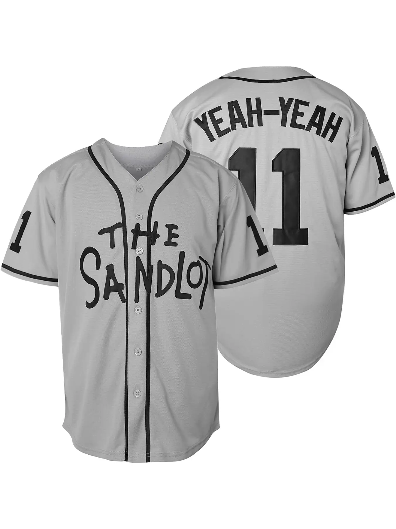 Plus Size Benny The Jet Rodriguez The Sand Baseball Jersey, Michael Squints Palledorous Alan Yeah-Yeah McClennan Men's Jersey