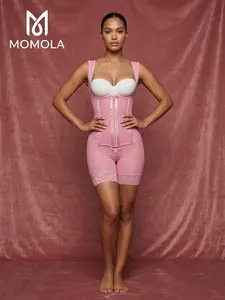 MOMOLA Fajas  Shapewear for Women Tummy Control Full Shapewear Butt Lifter with Hooks Closure  and zippers for enhanced body shaping