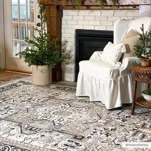 Cabacungan Washable Area Rug - Soft and Durable Greek Style Rug