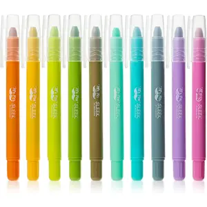 - Gel Highlighters, 10 Pack, Earthy Pastel,  Highlighters for Bibles That Do Not Bleed