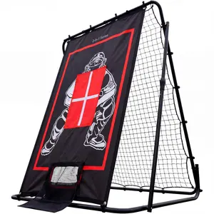 2-in-1 Baseball Pitching Net with Rebounder – Pitchback Trainer with Strike Zone for Throwing, Fielding & Solo Practice