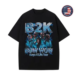 B2K Bow Wow Boys 4 Life Tour 2026 T-Shirt, Top Womenswear, Menswear, R&B Hip Hop Concert Graphic Tee, Retro Music Fan Shirt, Tour Merch, Unisex Cotton