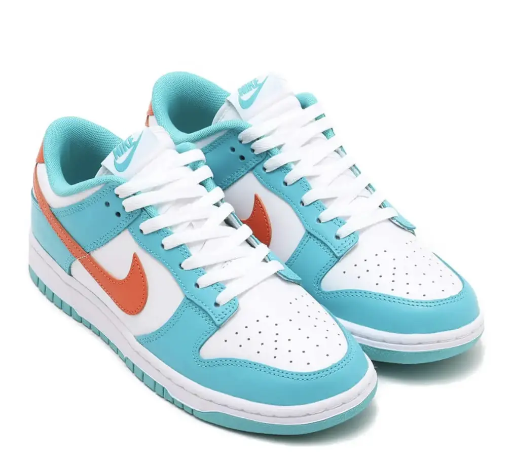 Nike Dunk Low Miami Dolphins DV0833-102 Mens Fashion Sneakers New