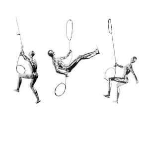 3pc Wall Climbers Accent Sculptures                                          Decor Hanging  SH8521200