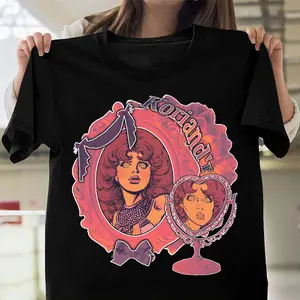 Princess Starfire Black T-Shirt – Cosmic Alien Princess Cartoon Inspired Graphic Tee, Unisex Casual Wear, Cute Fan Gift