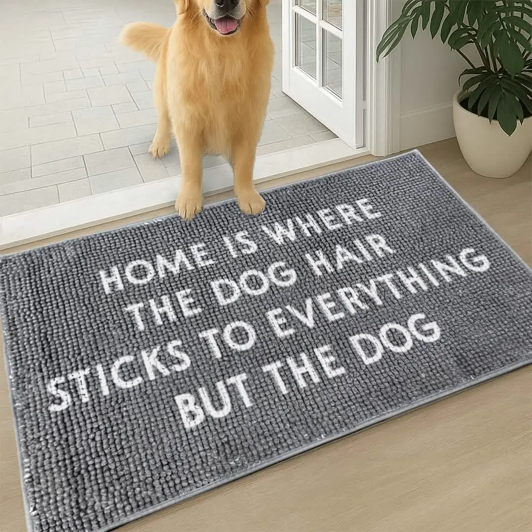 The Dog Hair Sticks To Everything But The Dog