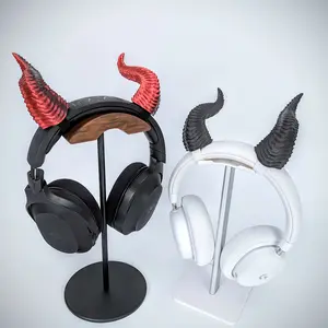 BeamTeam3D Back Facing Horns - Cosplay Costume Textured Horns Menswear Clothes