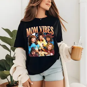 90's Mom Vibes T-Shirt, Funny Mom Shirts, Cool Moms Club Tee, Mother's Day Gift, Cool Mom Gifts, Trendy Funny Mom T-Shirt, Mom Life Shirt