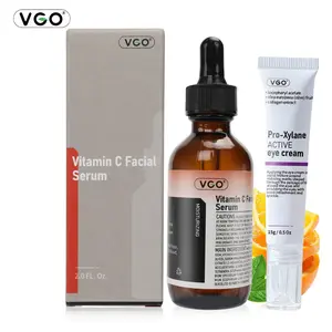 VGO Glass Color Anti Eye Cream RadiantRepairing Skin Care,VGO Vitamin C Facial SerumEssence,30ml/60ml eyecreamwomen anti-wrinkle vgo-pro-xylane