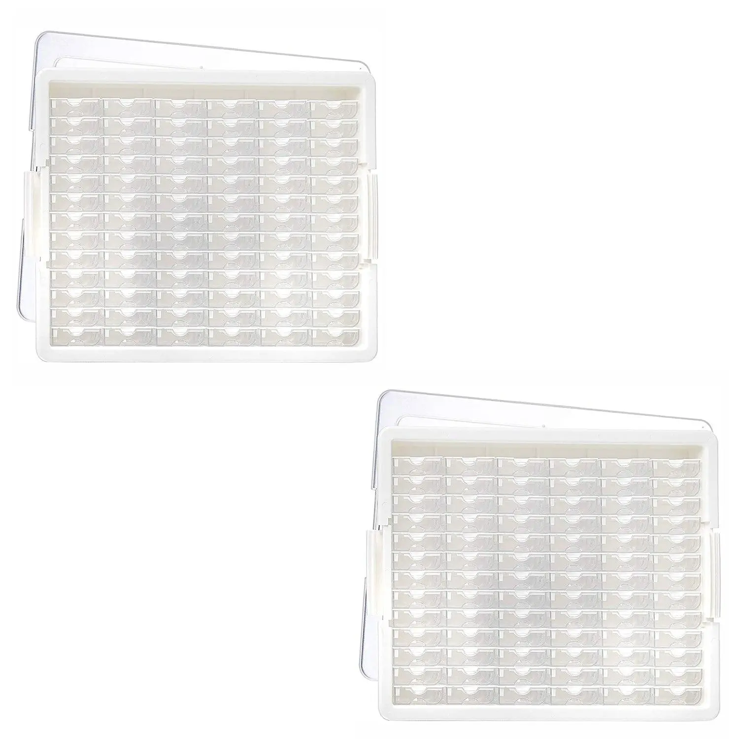 Elizabeth Ward Bead Storage Solutions 82 Piece Craft Supplies Organizer (2 Pack) Elizabeth Ward Bead Storage Solutions 82 Piece Craft Supplies Organizer (2 Pack)