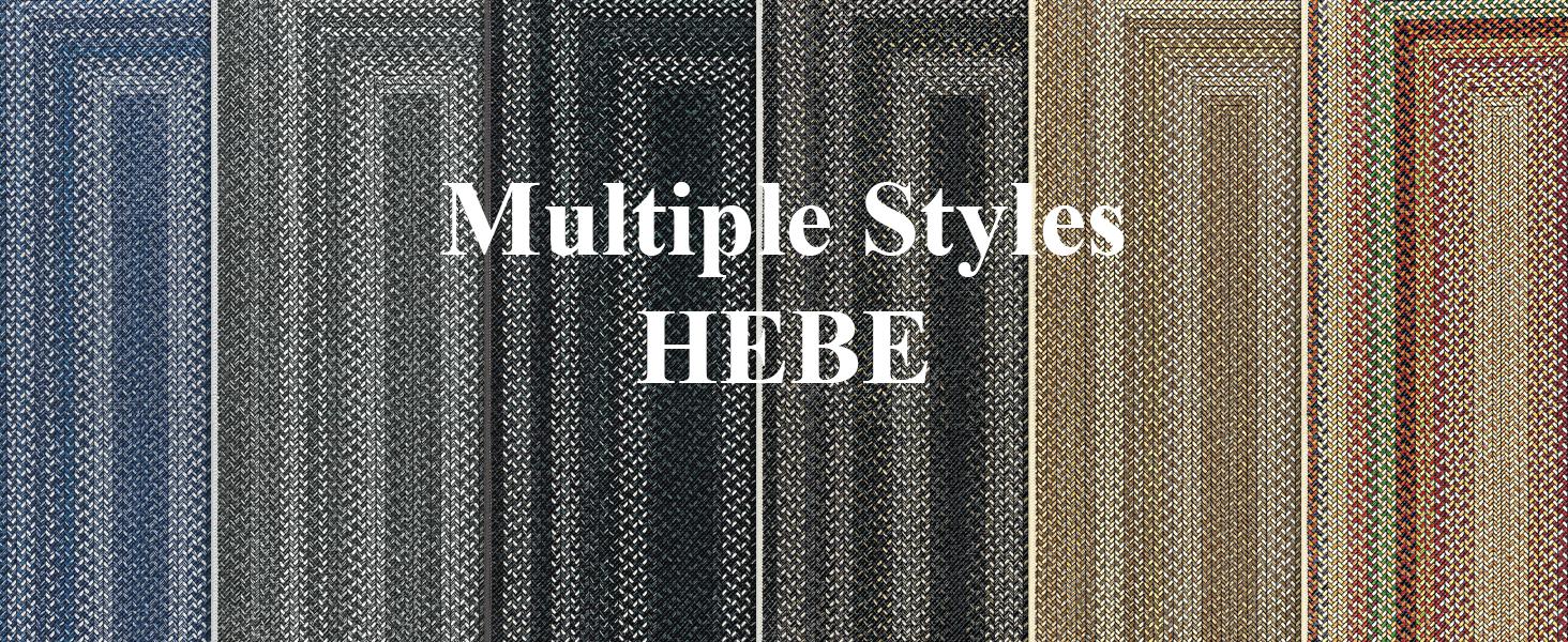 [SpringGlowUp] HEBE Washable Boho Kitchen Rug Sets 3 Pieces, Kitchen Mats for Floor, Non Slip Soft Kitchen Area Rug Floor Mat for Kitchen, Laundry Room and Hallway