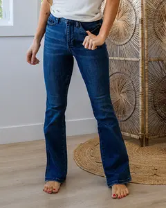 Judy Blue Greta Control Top Bootcut Jeans - Short, Regular and Long