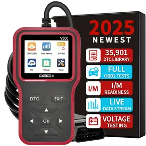 V500 Car Diagnostic Tool - Advanced Error Scanner & Engine Analysis - All-In-One Obd2 Code Reader for Effortless Troubleshooting and Comprehensive Vehicle Health Check V302