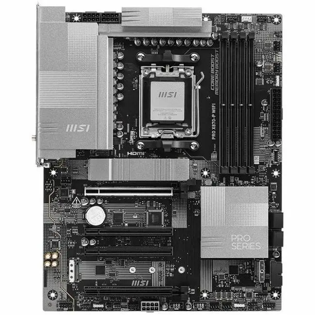 MSI Pro AMD X870-P Chipset WiFi ATX Socket AM5 Motherboard X870PWIFI