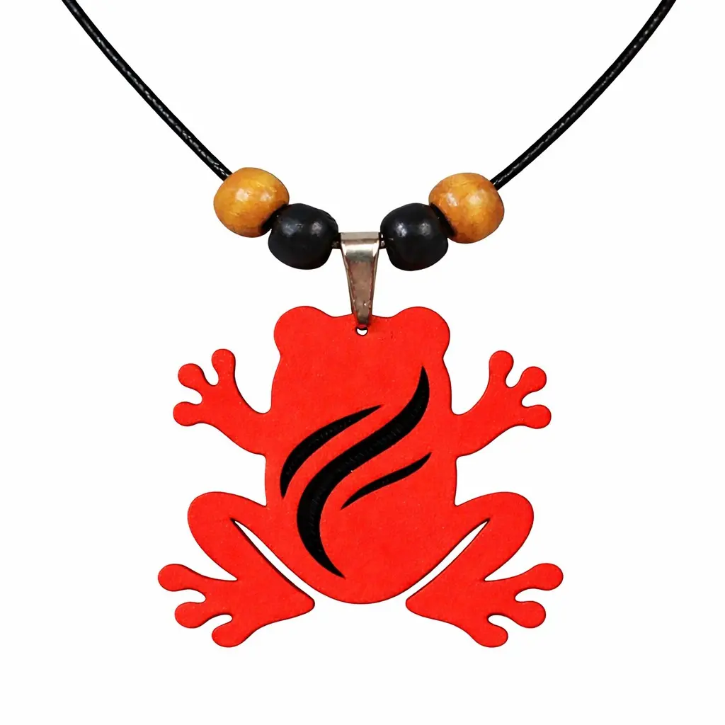 Frog Necklace – Animal Necklace – Minimalist Pendant – Handmade Jewelry – Gift Idea