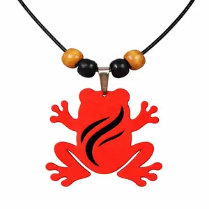 Frog Necklace – Animal Necklace – Minimalist Pendant – Handmade Jewelry – Gift Idea