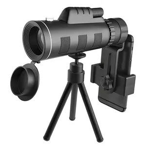 Stallarsight 500x Ultra-Portable Telescope With Mobile Phone Holder, Ultra-High Power Telescope Monoculars