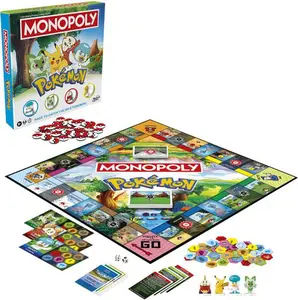 Monopoly: Pokémon Edition - Board Game  [GAMES (MISC)] Table Top Game, Board Game